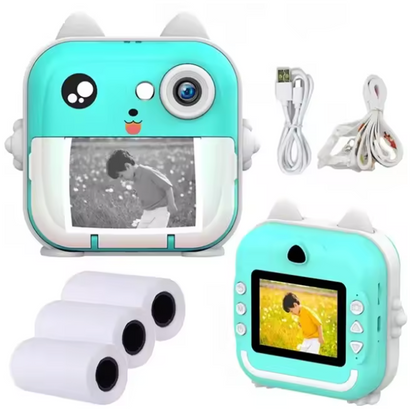 Kids Instant Print Digital Camera (Owl Design)