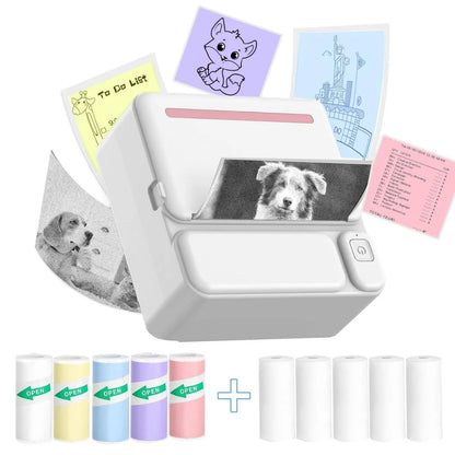 Multifunctional Mini Printer – Compact, Colourful, and Convenient