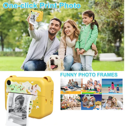 Kids Instant Print Digital Camera (Animal Design)