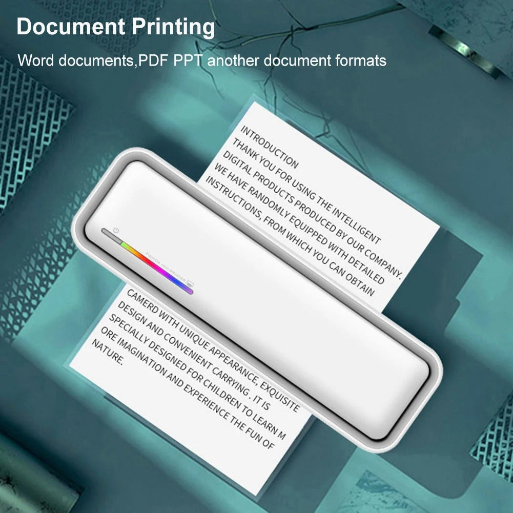 Truman | Wireless Inkless Portable A4 Thermal Printer